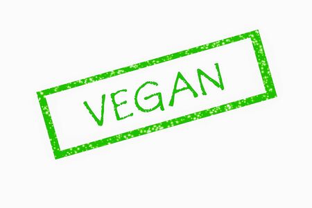 green Vegan Stampの写真素材
