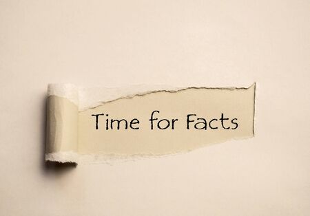 Time for Factsの写真素材