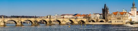 Panorama of Pragueの写真素材