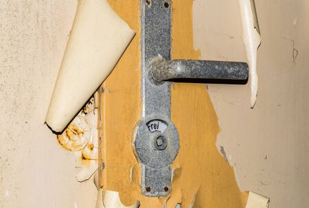 Free sign Old toilet doorの写真素材