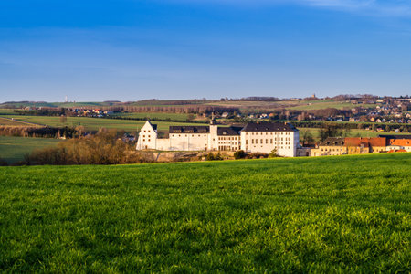 Panorama Wildenfels Castleのeditorial素材
