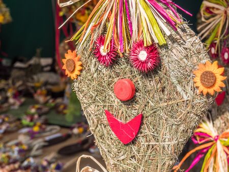 Dragon decoration in the autumnの写真素材