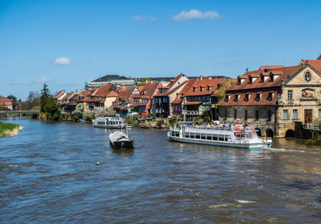 Little Venice in Bamberg Germanyのeditorial素材