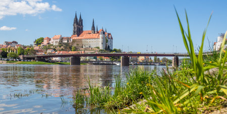 Meissen City in Saxony East Germanyのeditorial素材