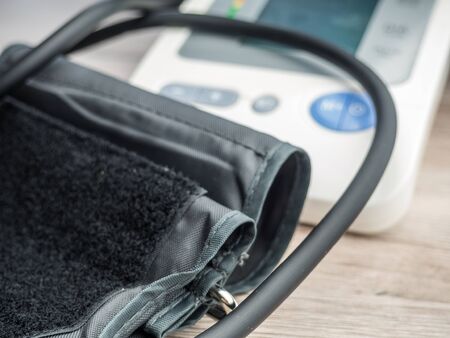 Blood pressure device at the doctor's