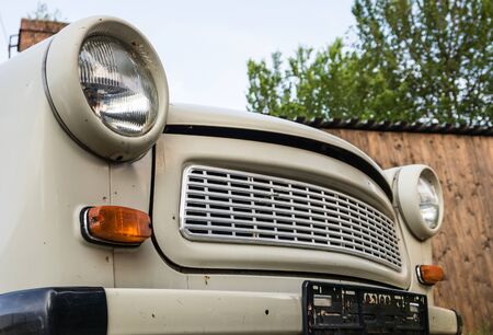 Old car from Zwickau in Saxonyの写真素材
