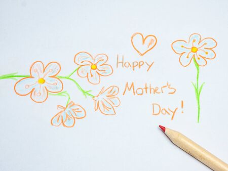 Happy Mothers Day! Card Backgroundの写真素材