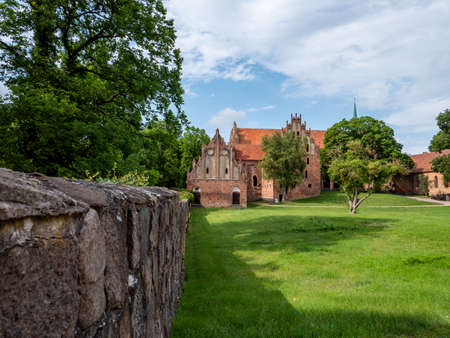 Chorin Monastery Gothic Cistercian Abbey in Brandenburgの写真素材