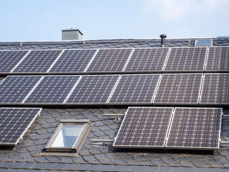 Solar energy on a house
