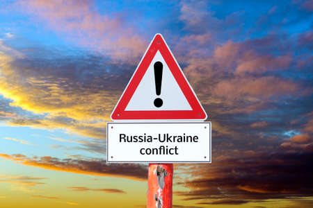 Russia Ukraine conflict warning sign