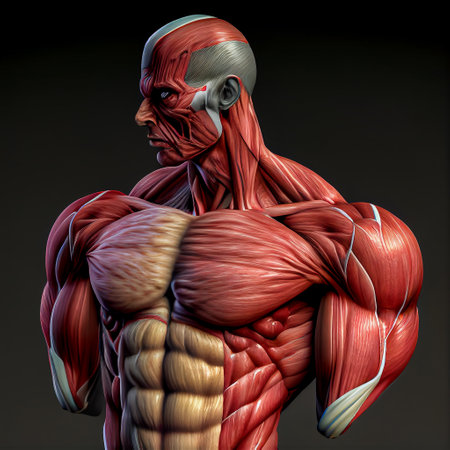 human body anatomy man illustration