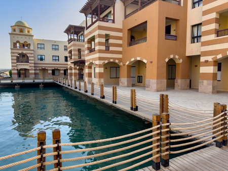 city centre port ghalib red sea riviera , egyptの写真素材