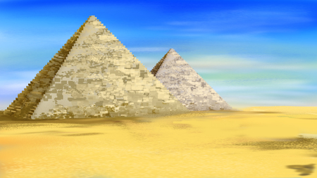Pyramids of Egypt 01の写真素材
