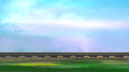 Railroad track. Image 2の写真素材