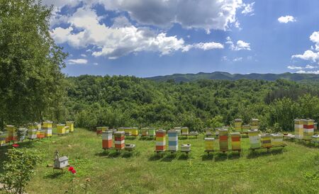 Kolasin, Montenegro - 07.16.2018.  Orthodox monastery Moraca. One of the most popular places to visit tourists  in Montenegro.のeditorial素材