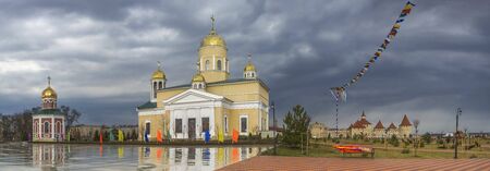 Orthodox Church of St. Alexander Nevsky in The Fortress Of Bender, Transnistria, Moldova. The Church...