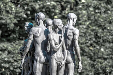 Odessa, Ukraine - 05.24.2019. Holocaust Monument in honor of memory of the mass murder of the Jewish people of Odessa in the autumn of 1941のeditorial素材