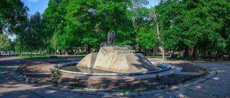 Odessa, Ukraine - 05.24.2019. Holocaust Monument in honor of memory of the mass murder of the Jewish...