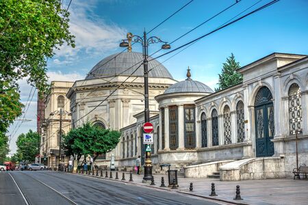 Istambul, Turkey â 07.13.2019. Streets of the historical center of Istanbul on a cloudy summer morningのeditorial素材