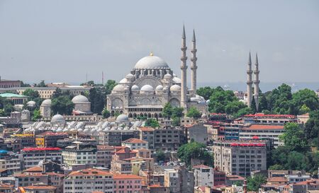 Istambul, Turkey â 07.13.2019. Suleymaniye Mosque in Turkey on a summer dayのeditorial素材
