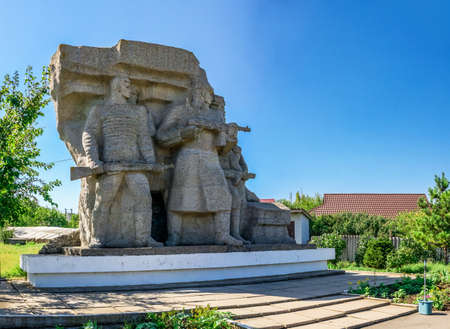Catacombs memorial and museum of Partisan Glory in Nerubayske village near Odessa, Ukraineのeditorial素材