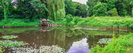 Bila Tserkva, Ukraine 06.20.2020. Alexandria park in Bila Tserkva, one of the most beautiful and...
