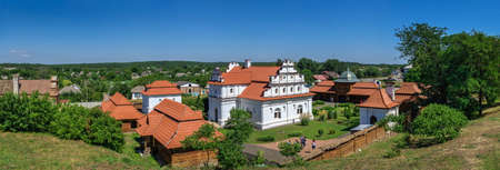 Chyhyryn, Ukraine 07.12.2020. Restored Bohdan Khmelnytskyi residence in Chyhyryn, Ukraine, on a sunny summer dayのeditorial素材