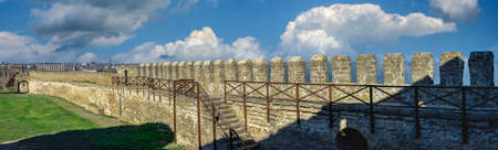 04.24.2021. Bilhorod-Dnistrovskyi or Akkerman fortress, Odessa region, Ukraine, on a sunny spring morningのeditorial素材