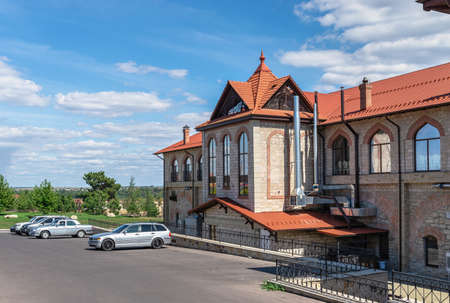 Bender, Moldova 06.09.2021. Alexander Nevsky Park and Tighina Fortress in Bender, Transnistria or...
