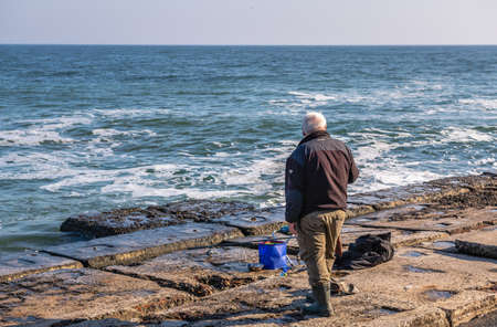 Odessa, Ukraine 03.11.2021. Arcadia resort area in Odessa, Ukraine, on a sunny autumn dayのeditorial素材