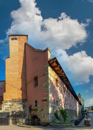 Lviv, Ukraine 07.07.2021. Arsenal Museum in Lviv, Ukraine, on a sunny summer dayのeditorial素材