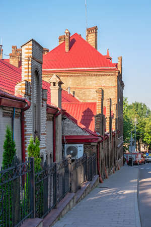 Lviv, Ukraine 07.07.2021. The state emergency service of Ukraine, Lviv, on a sunny summer dayのeditorial素材