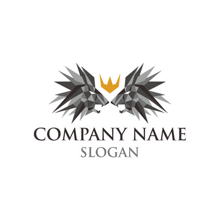 King logo design vector template. Creative king logo design vector illustration.のイラスト素材