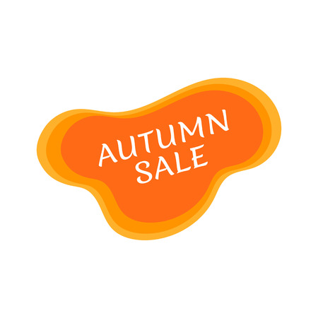 Watercolor autumn foliage vector sale bannerのイラスト素材