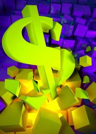 business graphics and Forex indicatorsの写真素材