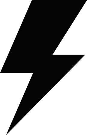 Vector illustration of lightning symbolのイラスト素材