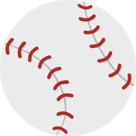 Vector illustration of baseball ballのイラスト素材