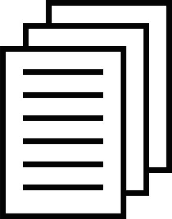 Vector illustration of a computer filesのイラスト素材