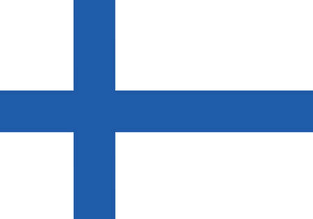 Vector illustration of emoticon of finland flagのイラスト素材