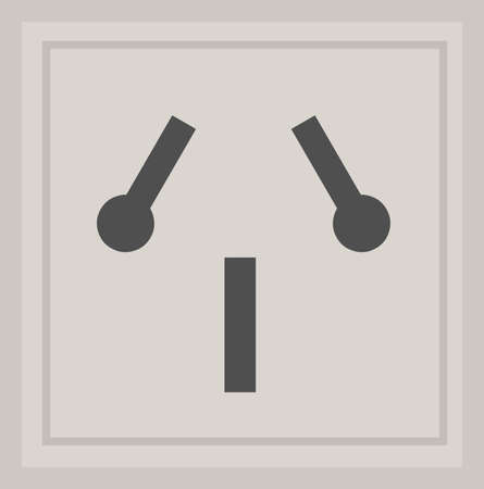 Vector illustration of wall plugin socketのイラスト素材