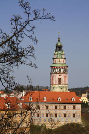 czech krumlovの写真素材