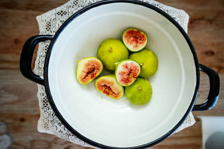 Vintage Figs Still lifeの写真素材