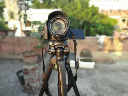 West Bengal : April 29, 2020. The Nikon D5600 is a 24.2 megapixel upper-entry level, APS-C sensor DSLR.のeditorial素材