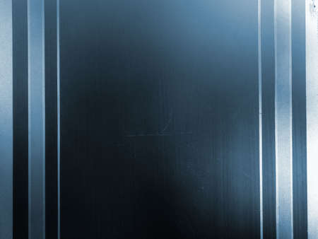 Vintage glass background, blue window with sandblasting, grainy surface                               の写真素材