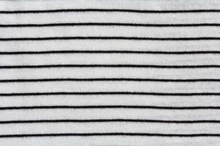 knitted fabric in black and white stripes,  backgroundの写真素材