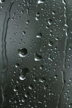 rain on glass