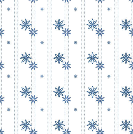 light floral seamless pattern on a white backgroundのイラスト素材