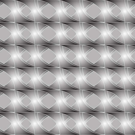 Seamless  monochrome geometric graphic patternのイラスト素材