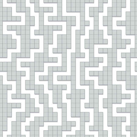 geometric abstract seamless vector patternのイラスト素材