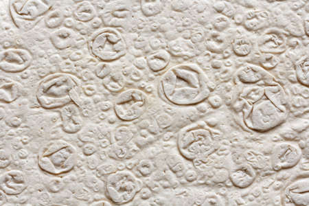 Texture of traditional Armenian thin flat bread,  lavash